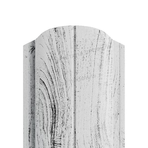 Штакетник металлический МЕТАЛЛ ПРОФИЛЬ ELLIPSE-O 19х126 (ECOSTEEL_MA-01-Беленый Дуб-0.5), стоимость ― 192.15 ₽: заказать в Екатеринбурге.