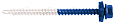 Купить доступный Саморез 4,8х70 ПРЕМИУМ RAL5005 (синий насыщенный) в интернет-магазине Компании Металл профиль.