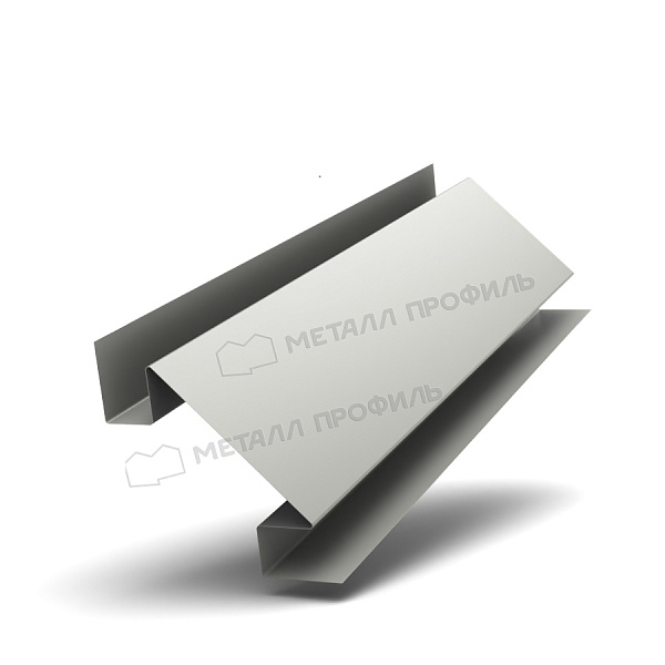 Планка угла внутреннего сложного 75х3000 (ПЭ-01-9002-0.5) ― заказать в интернет-магазине Компании Металл Профиль по доступной цене.